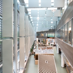 Atrium in Roche Laboratories French Headquarters - Paris