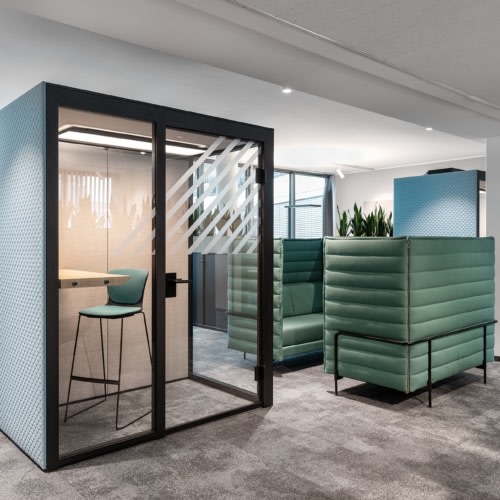 recent TK Elevator Offices – Düsseldorf office design projects