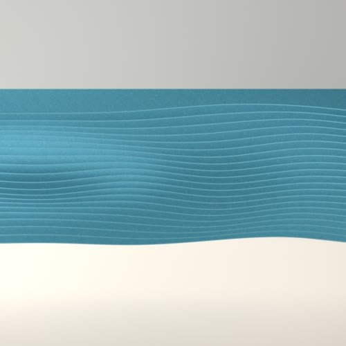 Ceiling Baffle WAVE BESPOKE - 0