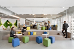 Sofas / Modular Lounge in Focus Financial Partners Offices - New York City