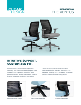 Clear Design releases The Ventus task chair - 1