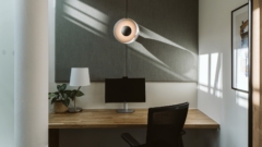 Table Lamp in Element Materials Technology Offices - London