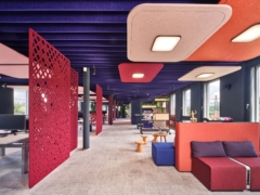 Acoustic Ceiling Panel in Impact Acoustic Offices - Lucerne