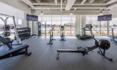 Gym / Fitness Center in Jacobsen Construction Company Offices - Salt Lake City