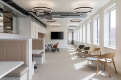 Work Lounge in Aptitude Software Offices - London