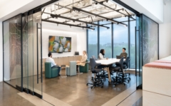 Folding / Moveable Walls in Chevron Offices - Houston