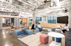 Work Lounge in Chevron Offices - Houston