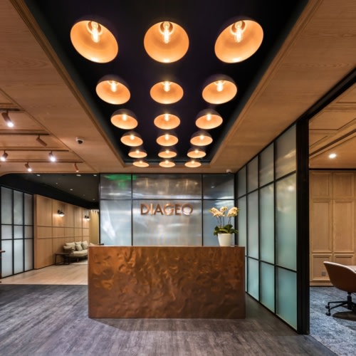 recent Diageo Offices – Shanghai office design projects