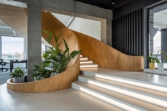 Spiral Stairs in Playday Offices - Minsk
