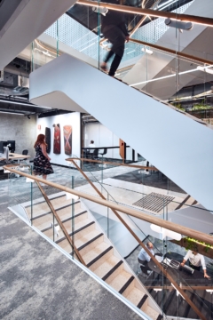 Stair and Handrail in Built Offices - Sydney