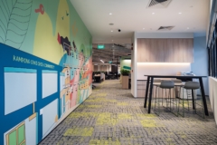 mounted-cove-lighting in C&W Services Offices - Singapore