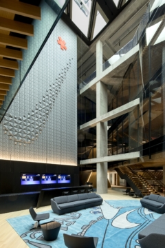 Atrium in Nike Headquarters Serena Williams Building - Beaverton