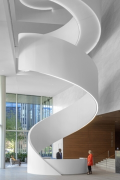 Stair and Handrail in Norfolk Southern Corporation Headquarters - Atlanta