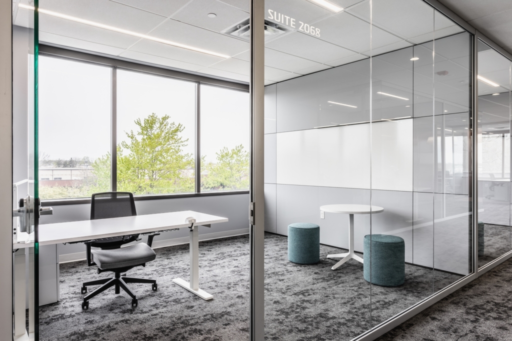 The Club Coworking Offices at Crosspoint - Fishers | Office Snapshots