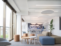 Acoustic Ceiling Panel in Unowhy Offices - Paris