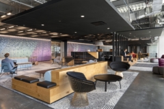 Work Lounge in WPP Offices - Chicago