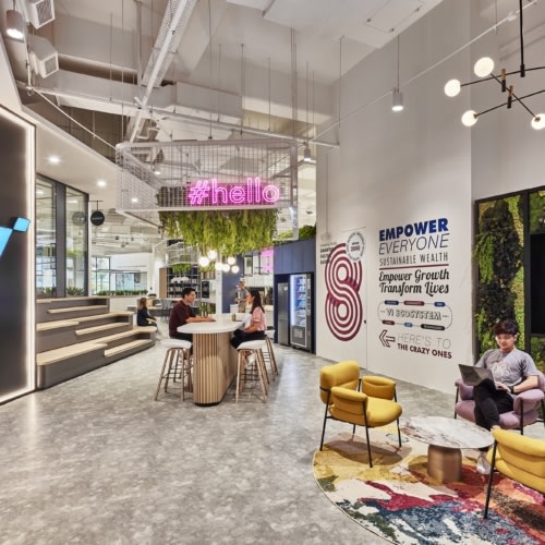 recent 8VI Holdings Offices – Singapore office design projects