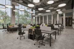 Acoustic Ceiling Panel in Augustus Media Offices - Dubai
