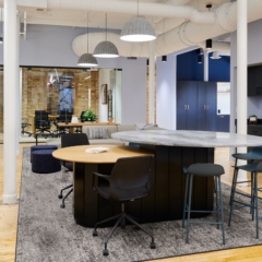 Sofas / Modular Lounge in Lumber Exchange Building Spec Office Suites - Minneapolis