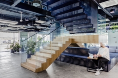 Stairs in Nordea Baltic Sea Office - Warsaw