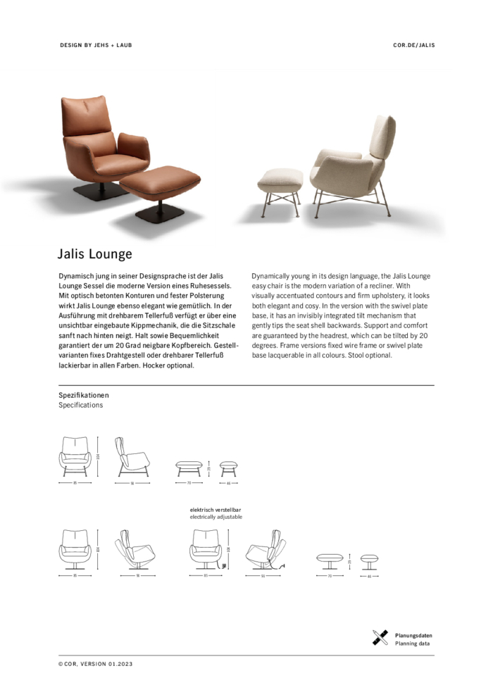 COR_Jalis Lounge_specifications