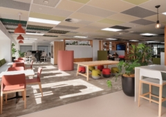 Work Lounge in Tax Management New Zealand Offices - Auckland