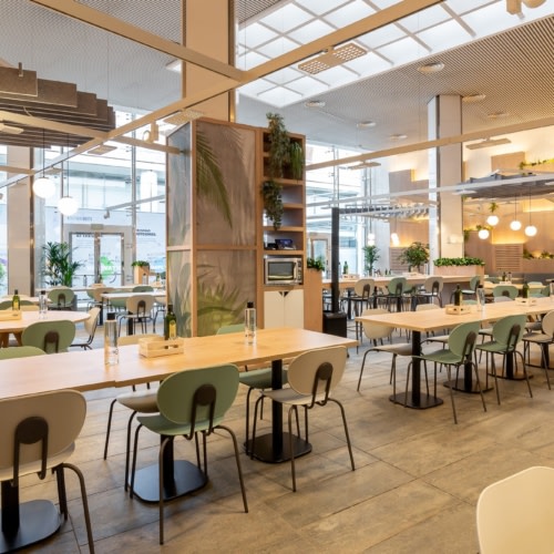 recent Almirall Office Cafeteria – Barcelona office design projects