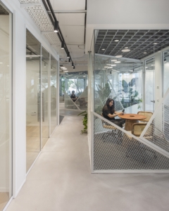 Meeting Room – Round / Oval Table in CyCognito Offices - Tel Aviv