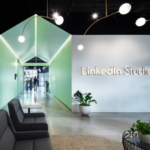 recent LinkedIn Production Center – Sunnyvale office design projects