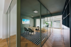 Glass Walls on Meeting Room in MR MARVIS Offices - Amsterdam