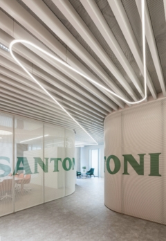 Branding in Santoni Offices - Shanghai