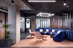 Suspended Cylinder / Round in Work Better Coworking Offices - Sofia