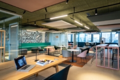 Acoustic Ceiling Panel in AXA Investment Managers Offices - Paris