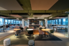 Acoustic Ceiling Panel in AXA Investment Managers Offices - Paris