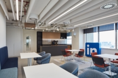 Acoustic Ceiling Baffle in LinkedIn Offices - Dubai