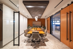 Acoustic Ceiling Baffle in SB Architects Offices - San Francisco