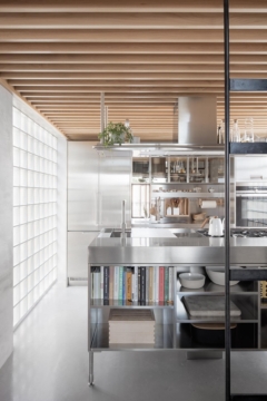 Kitchen in Chris Briffa Architects Studio - Valletta