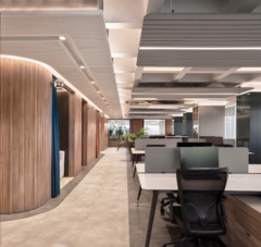 Acoustic Ceiling Panel in Confidential Maslak Offices - Istanbul