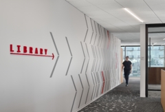 Mounted Linear in JLL Offices - Atlanta