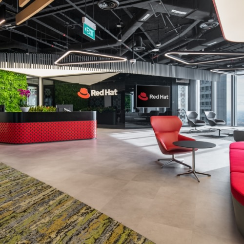 recent Red Hat Offices – Singapore office design projects