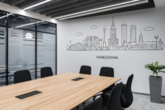 Acoustic Ceiling Baffle in Signal Iduna Offices - Warsaw