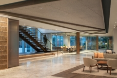 Guardrail in Smith Gambrell and Russell Offices - Atlanta