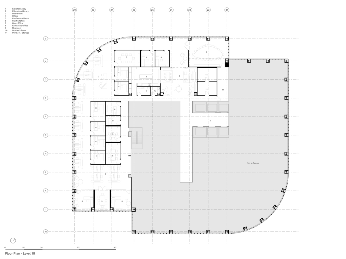 The Broad Foundation and Broad Family Offices Los Angeles Office Snapshots