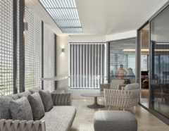 Lighting in Tom Offermann Real Estate Offices - Noosa Heads