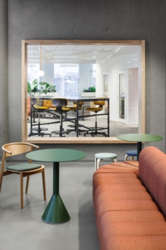 Low Stool in Varian Offices - Helsinki