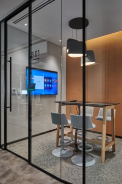 Glass Graphics in Oliver Wyman Offices - Abu Dhabi