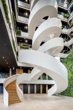 Spiral Stairs in POST Headquarters - Luxembourg