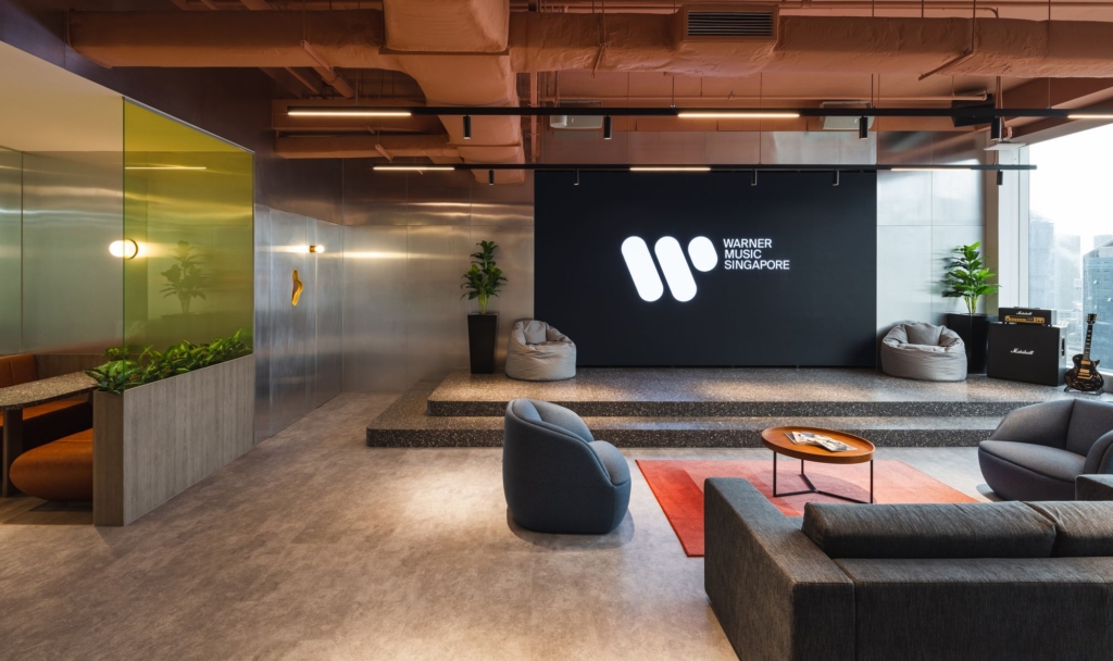 Warner Music Offices Singapore Office Snapshots
