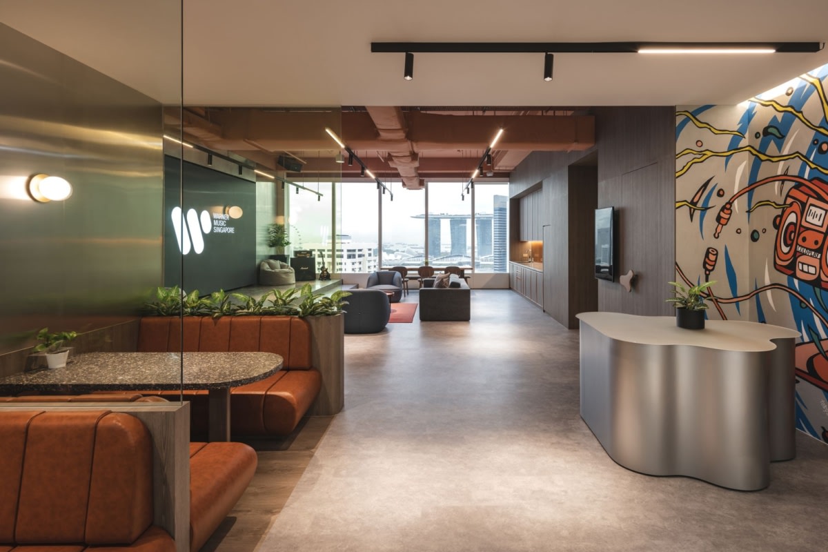 Warner Music Offices Singapore Office Snapshots