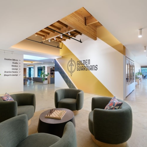 recent Golden Guardians E-Sports Facility Offices – Playa Vista office design projects